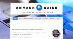 Desktop Screenshot of ammannbaier.ch